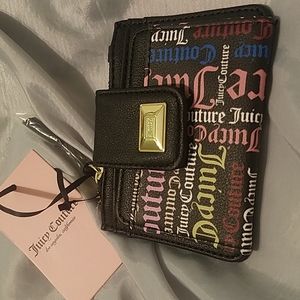 Juicy Couture black multi logo block